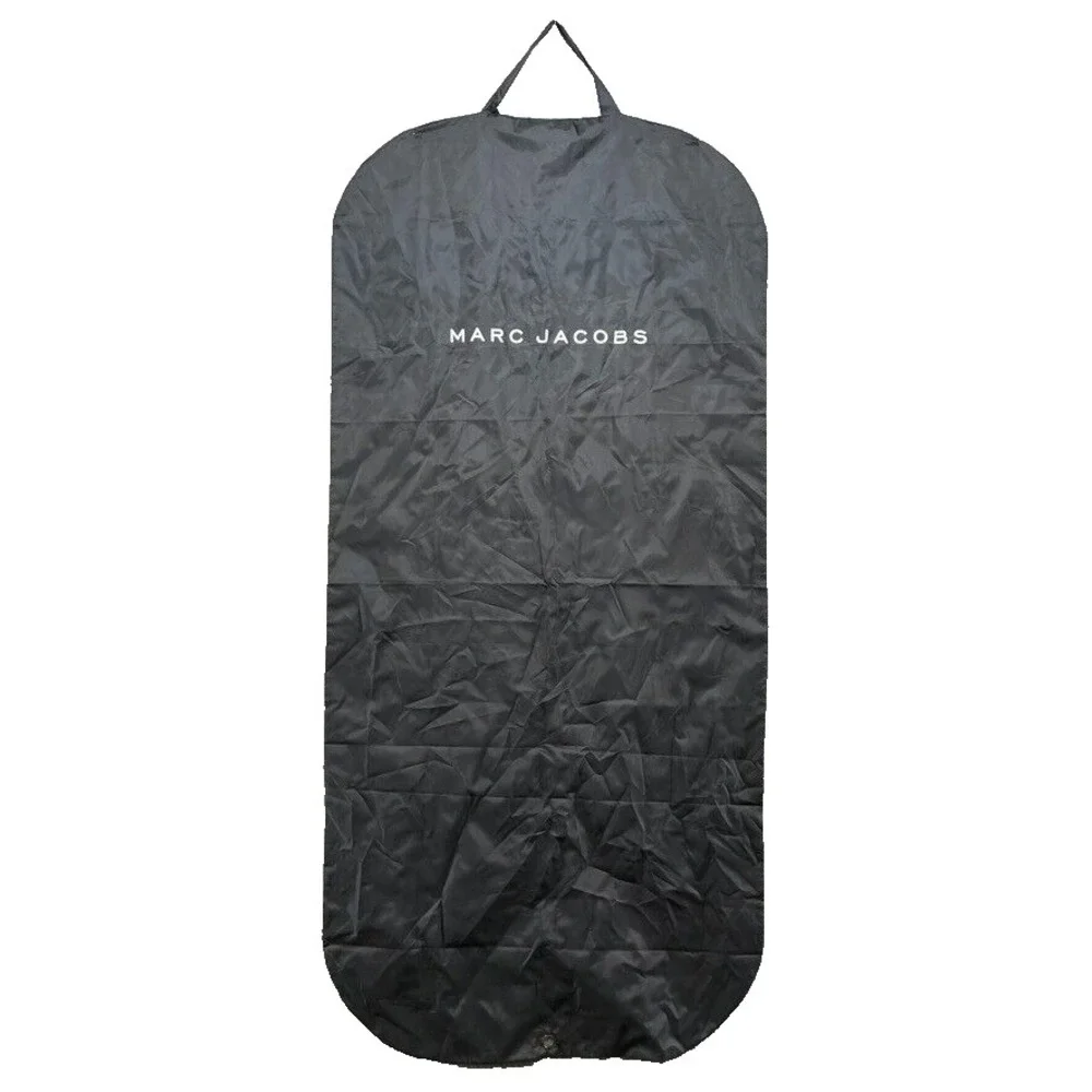 Marc Jacobs Nylon Garment Bag Black Foldable Zipper‎ Travel Storage